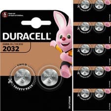 Image of 12 x DL2032 DURACELL Lithium Batteries CR2032 2032
