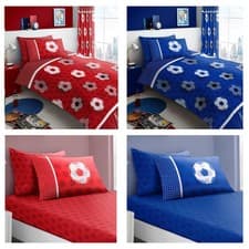 Image of Football team bedding duvet quilt cover / sheet set kids childrens boys girls
