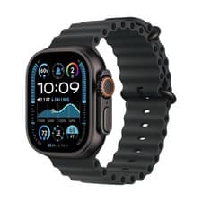 Image of Apple Watch Ultra 2 Cellular 49mm Black Titanium With Black Ocean Band MX4P3QA/A