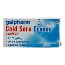 Image of  COLD SORE CREAM 2g 5% cold sores of lips and face tingling blistering