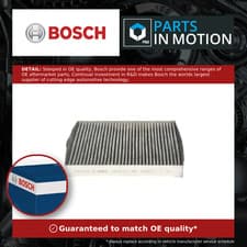 Image of Pollen / Cabin Filter fits VAUXHALL ZAFIRA A, B 98 to 14 Bosch 132114731 1718042