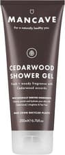 Image of ManCave Cedarwood Mens Shower Gel, 200 ml, Body Wash, Natural Ingredients, Vegan
