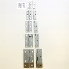 Image of Solid Brass Drawn Hinges -Door,Cupboard,Wardrobe,Cabinet,Louvre Doors,Windows