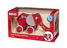 Image of Brio Wooden Pull Along Elephant