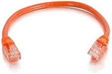 Image of C2G 0.5m Cat6 Booted Unshielded (UTP) Network Patch Cable - Orange