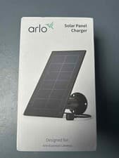 Image of Arlo Solar Panel Charger for Essential Cameras - Black
