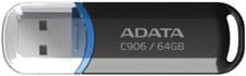 Image of Genuine Adata C906 64GB USB 2.0 Memory Stick USB Flash Drive - Black, UK Seller