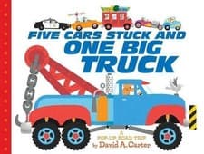 Image of David A Carter Five Cars Stuck and One Big Truck (Board Book) (US IMPORT)