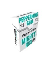 Image of Peppersmith Gum Mighty Box Peppermint - 33 Pieces