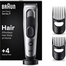 Image of Braun Series 7 HC7390 Hair Clipper TRIMMER FOR Men 17 SETTINGS CORDLESS OPEN BOX