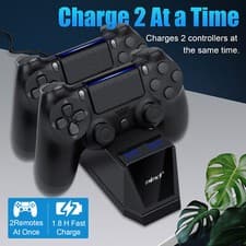 Image of Wireless PS4 Controller Stand USB Charger Charging Dock Station For Playstation4