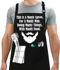 Image of Men Women BBQ Aprons Professional Novelty Funny Kitchen Chef Cooking with Pocket