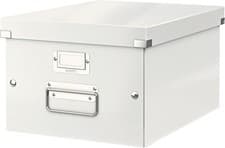 Image of Leitz A4 Storage Box, Click & Store Range, 60440001, White, Medium