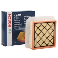 Image of Genuine Bosch F026400235 Air Filter Fits Opel Meriva B Vauxhall Meriva Mk2 S0235