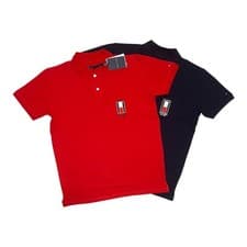 Image of Tommy Hilfiger Men’s Polo Classic Flag Embroidery Logo Cotton Short Sleeve – NWT