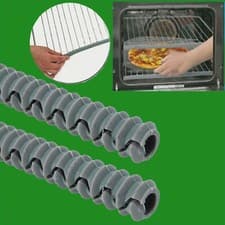 Image of 2x Silicon Oven & Cooker Shelf Guard, Arm & Hands Protector No Burns Easy To Fit