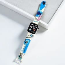 Image of Disney Stitch Watches Children Wrist Strap Sports Waterproof