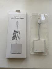 Image of Apple USB 3 Camera Adapter Lighting to USB Converter