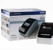 Image of Brother QL-820NWB Wired/Wireless Network Label Printer
