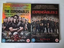 Image of The Expendables/The Expendables 2 /1, 2 (DVD, with Slipcovers)- New & VGC