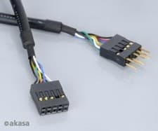 Image of Akasa EXAUDI-40 HD audio internal extension 40cm