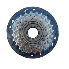 Image of Shimano TZ500 Freewheel 7 Speed | 14-28T Screw on | MF-TZ500-7 Spoke protector
