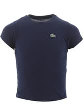 Image of Lacoste Boys Navy Croc Logo T-Shirt