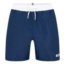 Image of BOSS Starfish Mens Navy Blue Swim Shorts Size XXL 2XL BNWT C1048