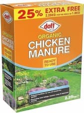 Image of Doff Organic Chicken Manure Ready to Use 2.25kg