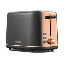 Image of Kenwood Abbey Lux 2-Slice Toaster - Dark Grey and Rose Gold - TCP05C0DG
