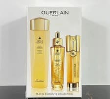 Image of Guerlain Abeille Royale Age-Defying Trilogy:150ml Lotion, 50ml Oil, 50ml Serum