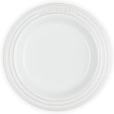 Image of Le Creuset Leger Round Plate 15cm White Dish Stoneware Oven Microwave Safe