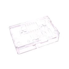 Image of SB Components Clear transparent Case for Raspberry Pi 3 B/Pi 2 B/Pi Model B+ Top