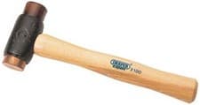 Image of Draper 20070 Expert 680G (24Oz) Copper/Rawhide Faced Hammer