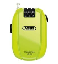 Image of ABUS Combiflex Break 85 Cable Bike Lock - Neon Yellow