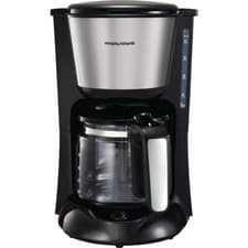 Image of Morphy Richards 162501 Equip Filter Coffee Machine Black / Brushed Steel