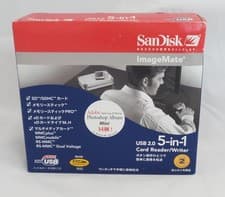 Image of Sandisk ImageMate 5-in-1 USB 2.0 SD/SDHC/MMC/MS/MS Pro/xD Reader (SDDR-99-A15)