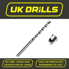 Image of 1 x MASONRY DRILL BIT | NICKEL PLATED | TOP QUALITY! ALL SIZES & LENGTHS LISTED