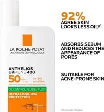 Image of La Roche Posay Anthelios Uvmune 400 Fluid Oil Control SPF50 Plus