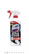 Image of Domestos Power Foam Toilet and Bathroom Limescale Remover 450ml