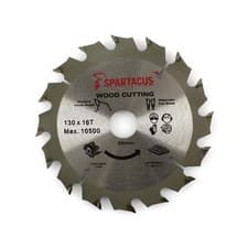 Image of Spartacus Wood Cutting Circular Saw Blade 130mm x 20mm Bore 16T For TKS42 TSK42