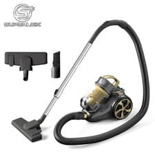 Image of SUPERLEX Powerful Cylinder Vacuum Cleaner Hoover Bagless Lightweight Vac Dust 2L