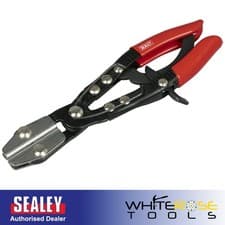 Image of Sealey Ratchet Hose Clamp Pliers Flexible Automotive Tool 210mm