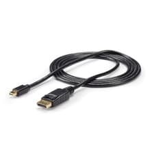 Image of StarTech.com 10ft Mini DisplayPort to DisplayPort Cable - M/M - mDP to DP 1.2 Ad