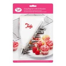 Image of TALA ICING BAG SET WITH 8 NOZZLES - Reusable Bag