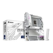 Image of Gigabyte B860 AORUS ELITE WIFI7 ICE, Intel B860, LGA1851, DDR5, PCIe 5.0, 3x M.2