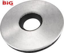 Image of Bonded Sealing Washers 19X6.3X2.8Mm Stainless Steel EPDM Rubber Backed Screw Gas
