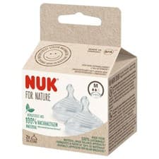 Image of NUK Nature Sense 2 Silicone Teats (Size : M)