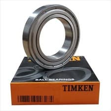 Image of 6207 GENUINE TIMKEN DEEP GROOVE BALL BEARING - CHOOSE - 2RS ZZ 35x72x17mm