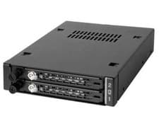 Image of Icy Dock Tougharmor Ex 2x 2.5" Sata/sas Hdd & Ssd Mobile Rack